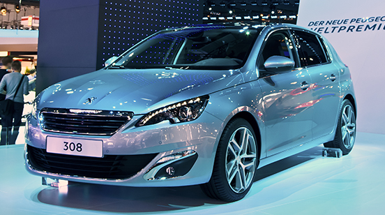 Парктроники для автомобилей Peugeot 308